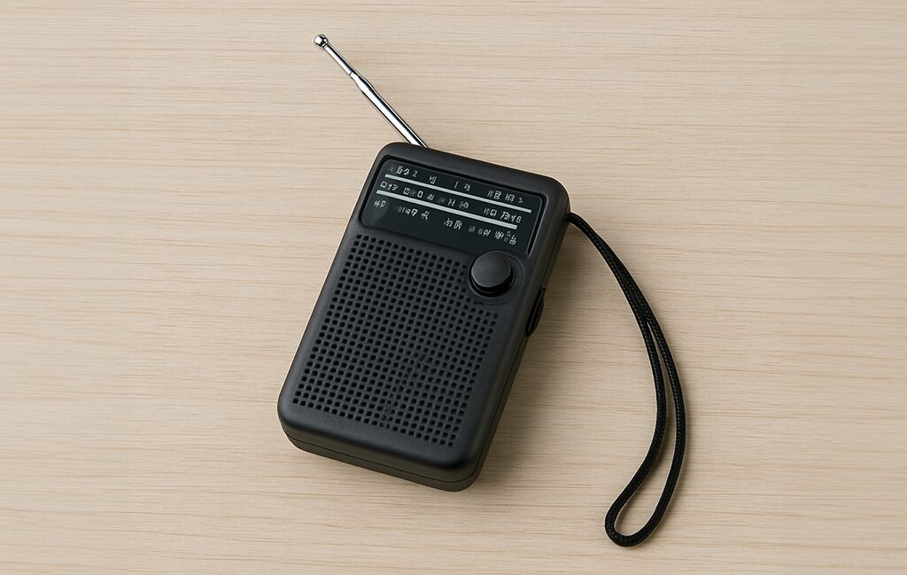 携帯ラジオ